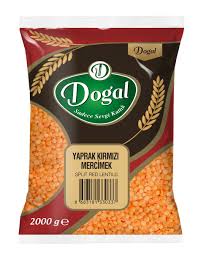 DOGAL YAPRAK KIRMIZI MERCIMEK 2000GR
