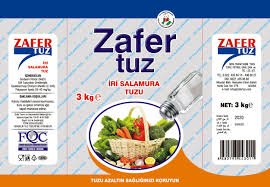ZAFER TUZ 3KG IRI