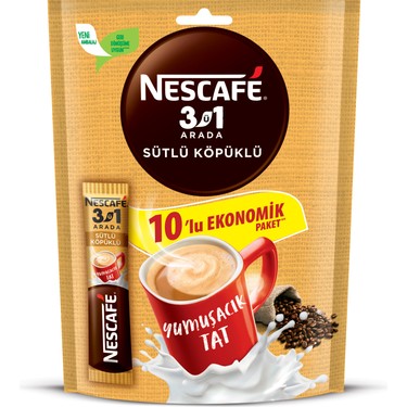 NESCAFE 10LU 3U1 ARADA SUTLU KOPUKLU*12