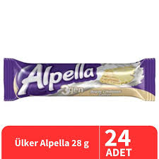 ULKER ALPELLA 3GEN GOFRET BEYAZ 28GR 6*24