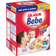ULKER BEBE BISK. 4X200GR 800GR
