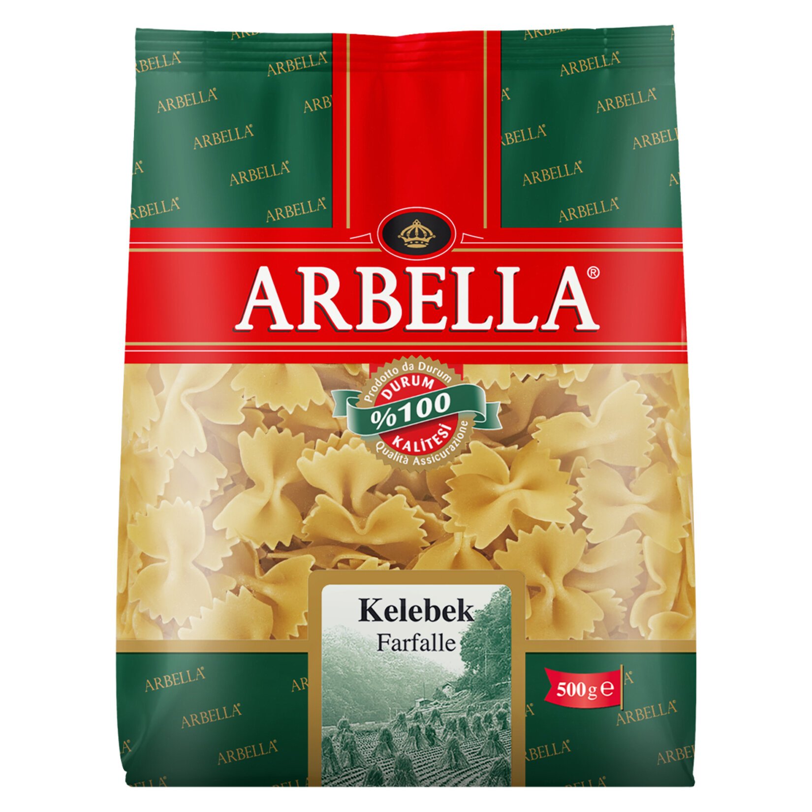 ARBELLA KELEBEK MAKARNA 500GR