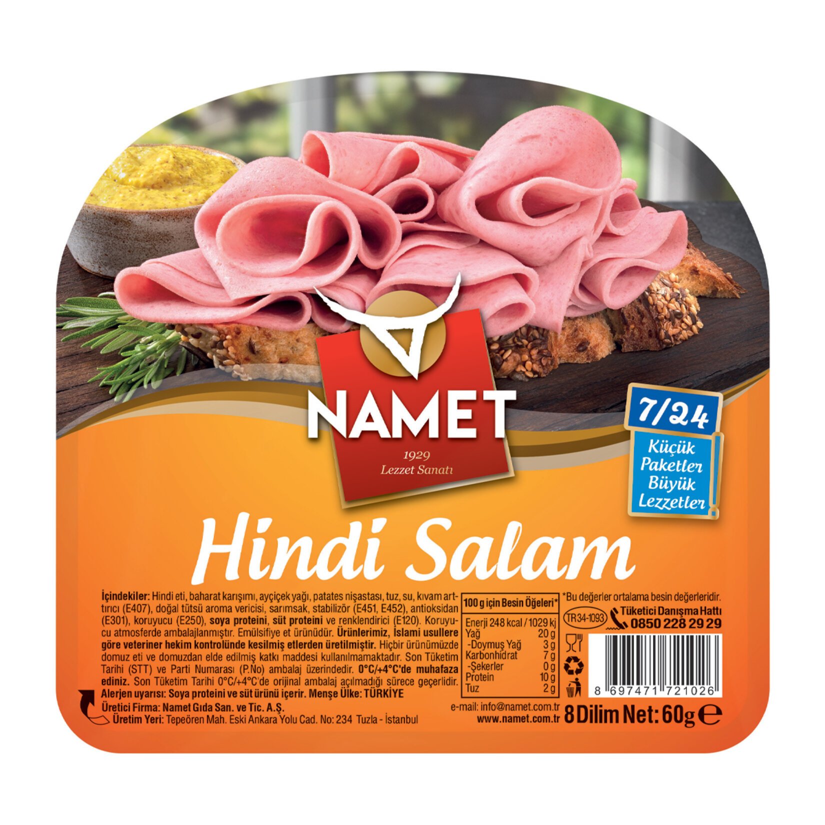 NAMET AC BITIR HINDI SALAM 60GR*
