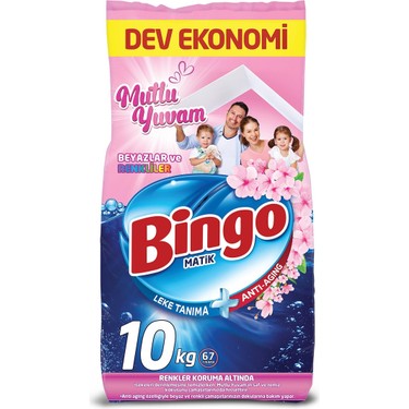 BINGOMATIK 10KG RENKLI BEYAZ
