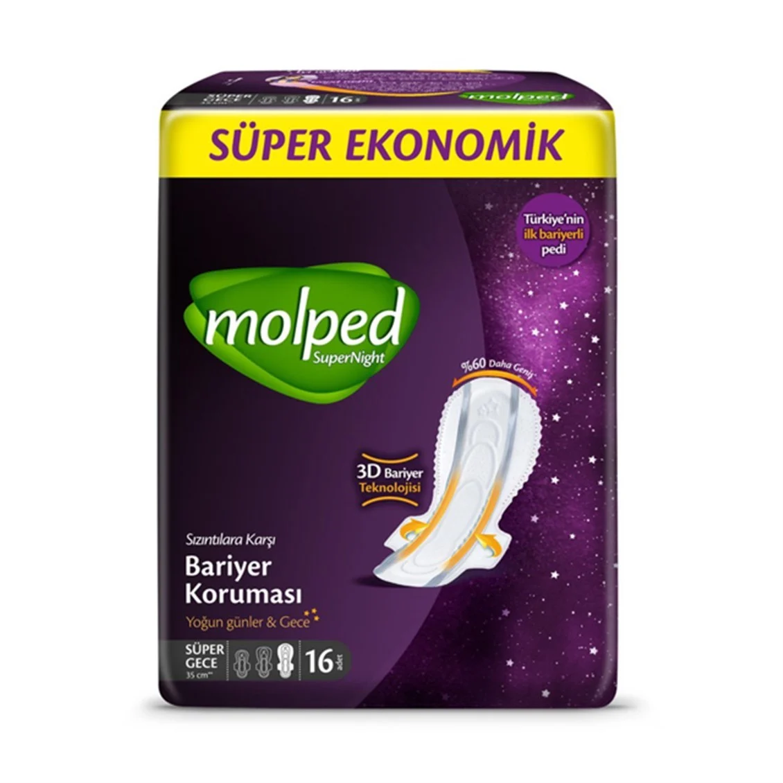 MOLPED SUPERNIGHT SUPER EKO GECE 16LI